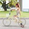 Costway 18'' Kids Bike Toddler Bicycle with Training Wheel Kickstand for 4-8 Years Old Purple/Pink/Turquoise/Blue/Beige/Green